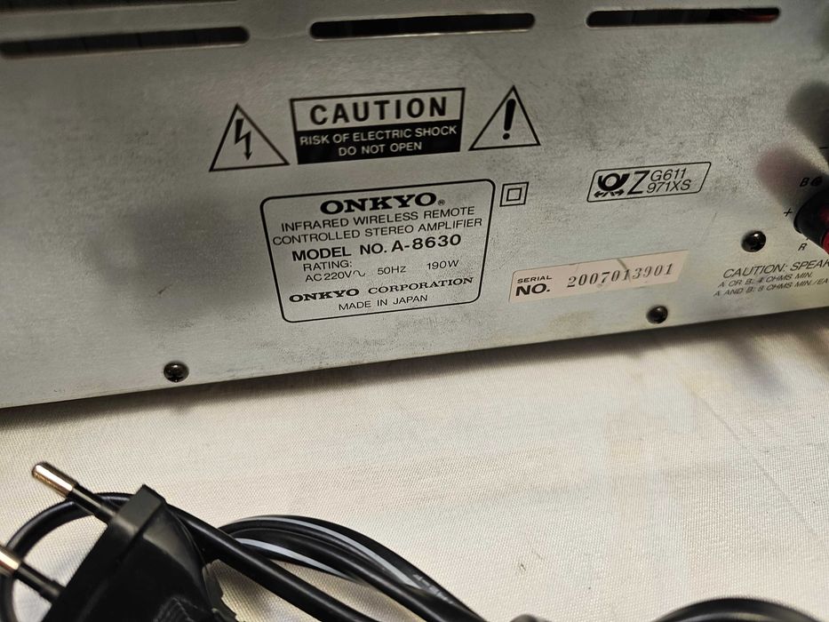 Amplificator Stereo Integrated Onkyo A-8630 RI Phono Made in Japan