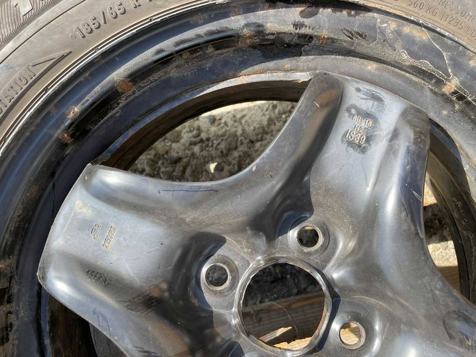 15цола Джанти 4х100 Opel Corsa 6J et39 Semperit 185/65/15