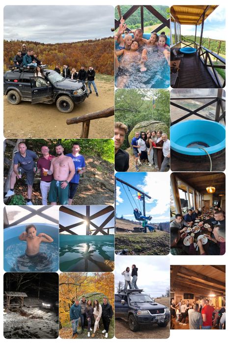 Cabana la munte cu ciubăr