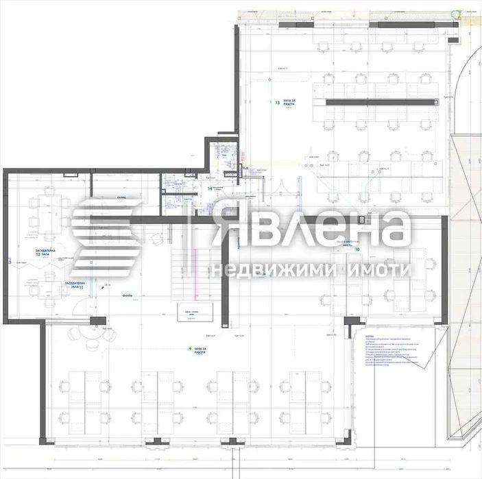 Продава се Офис в София, Изгрев - 470 кв.м за 1411 €/кв.м - Снимка #1