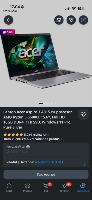 Laptop Acer Aspire 3