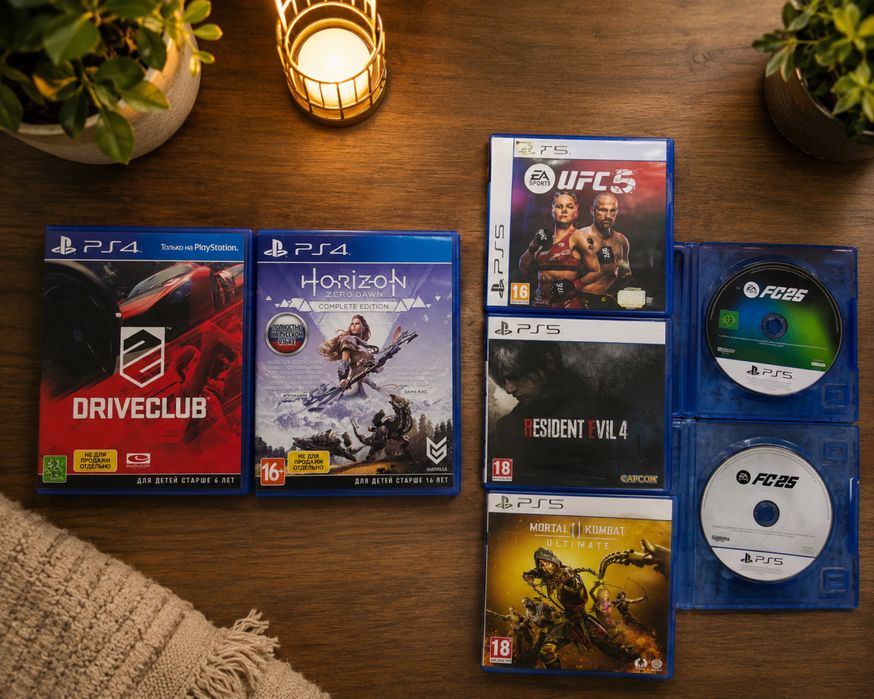 Игры на playstation5 диск для пс5