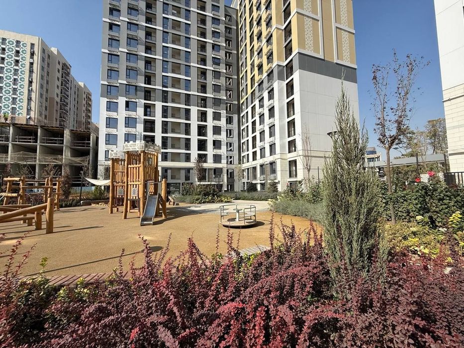 Жк Botanica Saroy Новостройка Ялангач 1/3/16 Беловая отделка 40м2