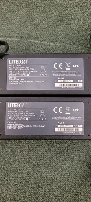 Adaptor AC 12V, 4.58A, putere maxima 55W