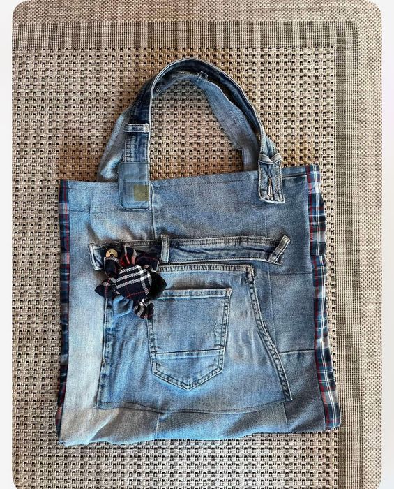 Дънкови чанти - технология Пачуърк