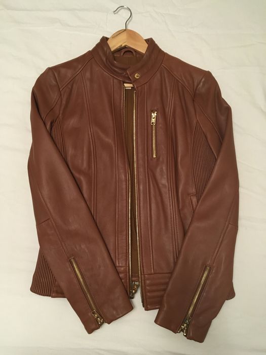 Дамско кожено яке естествена кожа Michael Kors