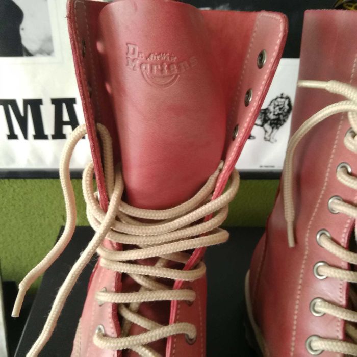 DR MARTENS B234 ROSE SIDE SWIPE високи кубинки, номер 41, UK 7