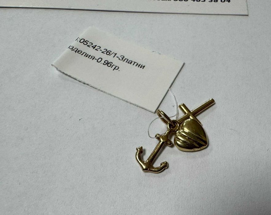 Златна висулка 0.96гр.