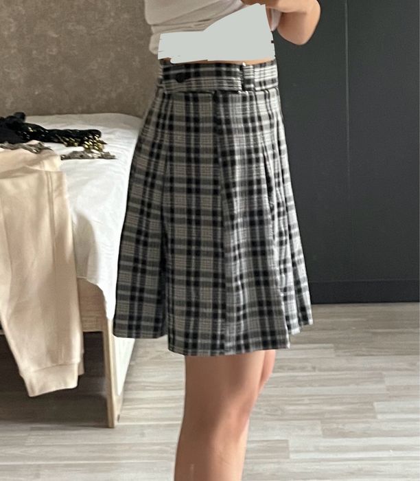 клетчатая теннисная юбка