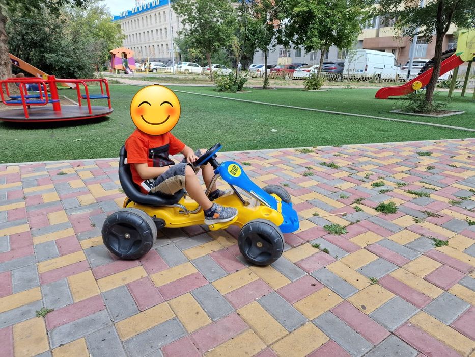 Детский электрический картинг