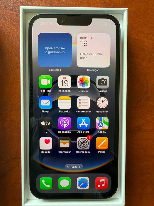 Iphone 16 e 128 GB като нов на 15 цикъла зареждане