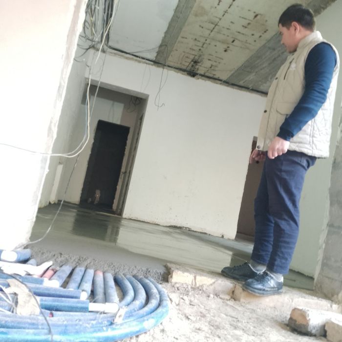 Стяжка ва бетон ишлари 15 йиллик тажриба асосида