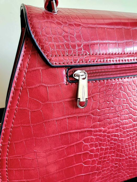 Poseta SILVIA ROSA de piele naturala