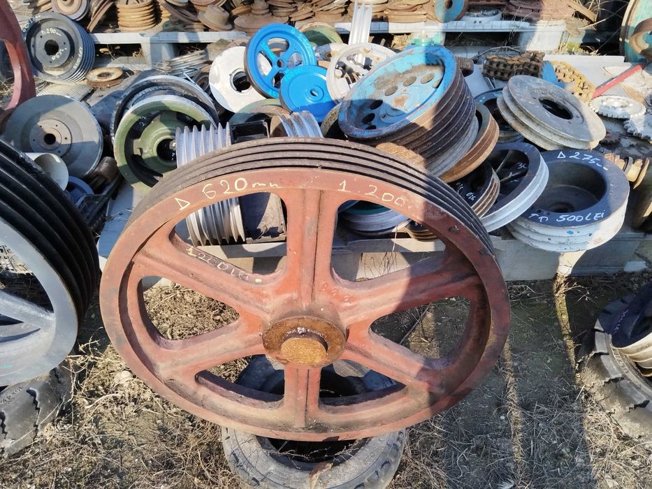 Fulie 620 mm cu 4 curele generator volanta