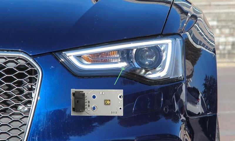 Модул дневни светлини  Audi A4 B8.5 A5 лед платка за фар