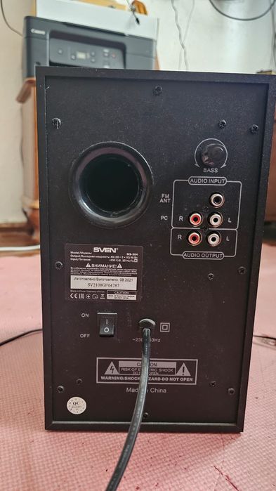 Колонки SVEN MS-304 черный