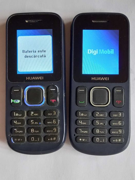 2 telefoane mobile HUAWEI DigiMobil, păstrate bine, funcționale