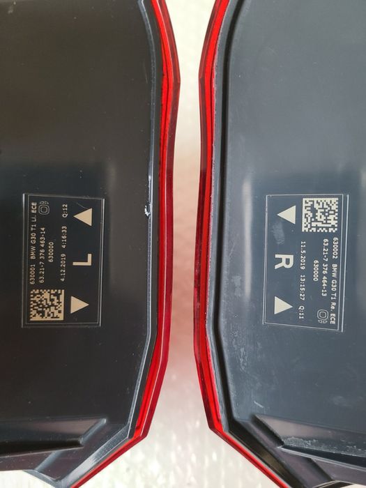 Стопове BMW G30 Г30 С жълт мигач европейски