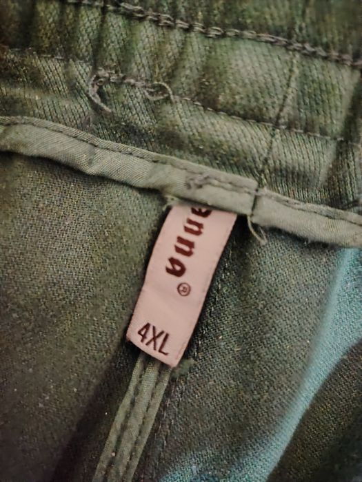 Женские брюки тёмно - зеленые