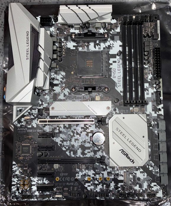 Asrock B450 Steel Legend – отлично състояние