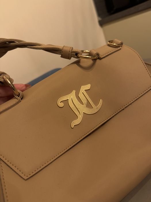 Бежова чанта Juicy Couture