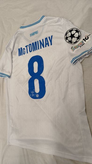 Tricou Fotbal EA7 Napoli Away 25-26 "Mc. Tominay"