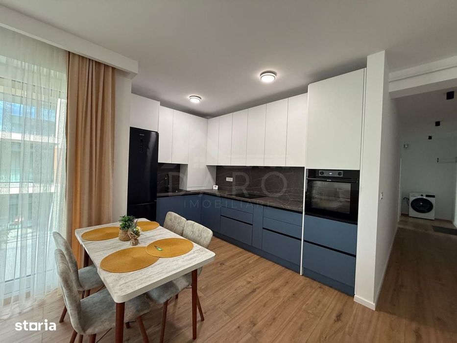 Inchiriez apartament cu 2 camere , bloc nou