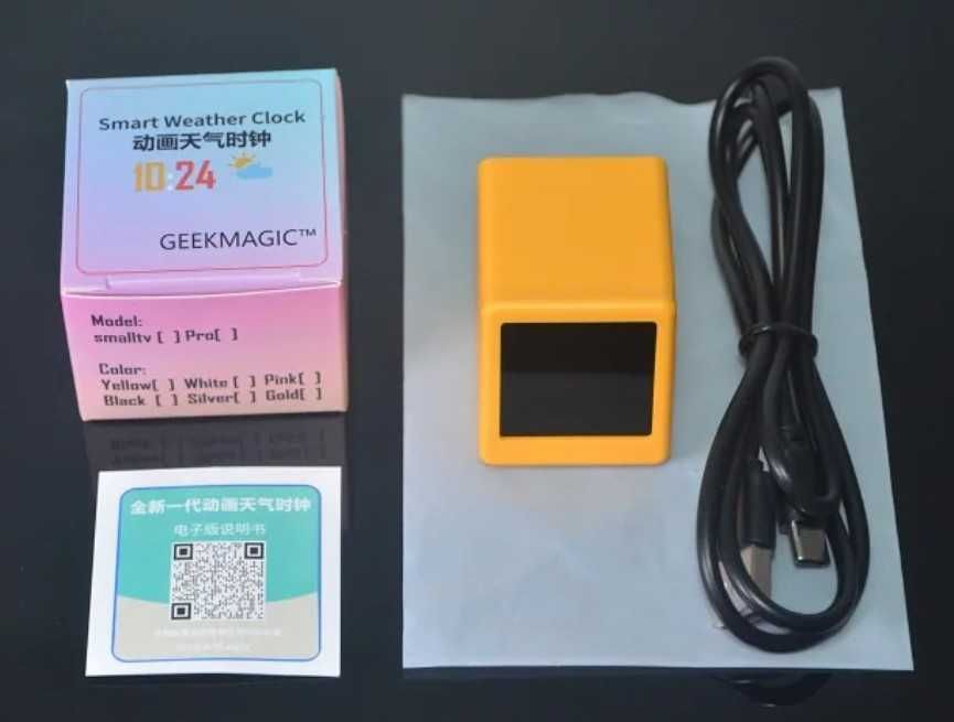 Statie meteo inteligenta , ceas ,temperatura/umiditate conectare Wi-Fi