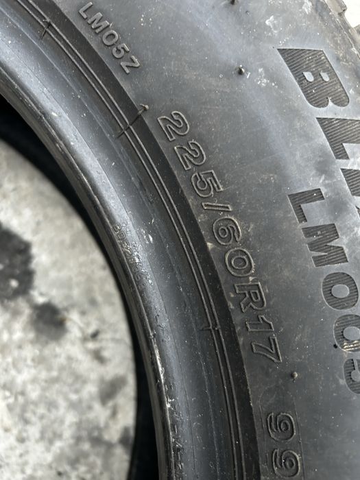 2бр Зимни гуми Bridgestone 225/60R17