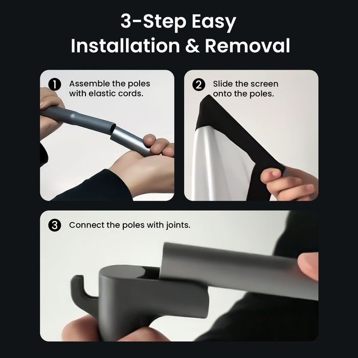 100 dyuymli portativ proyektor ekrani JMGO