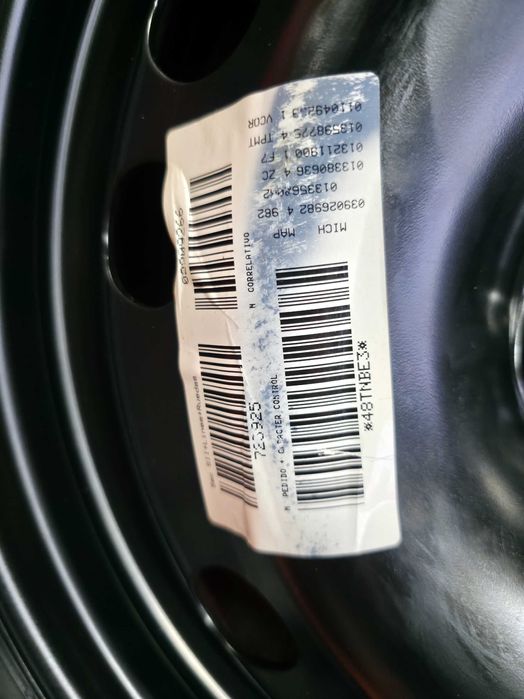 Roata Rezerva 4x100 16'' 195/55/16 OEM Opel Corsa - NOUA !