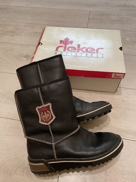 Зимние ботинки Rieker