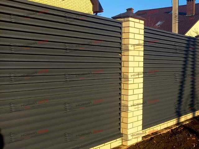 Забор жалюзи еврозабор