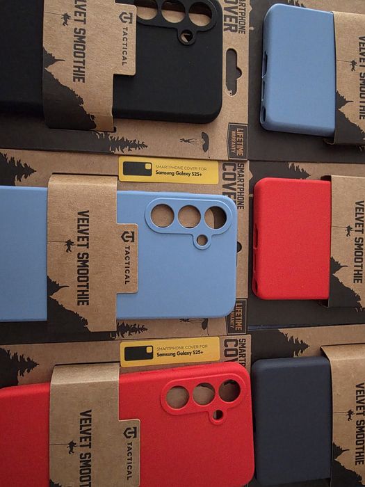 Промоция! Намалени! Samsung Galaxy S25 Ultra,S25+ TACTICAL Velvet гръб