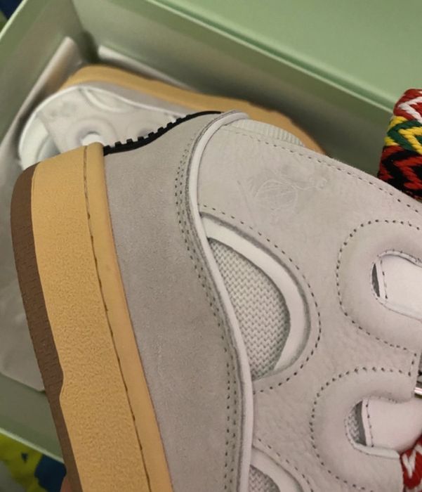 Lanvin curb sneakers