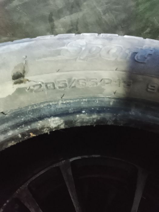 Резина R15 по 2 балона