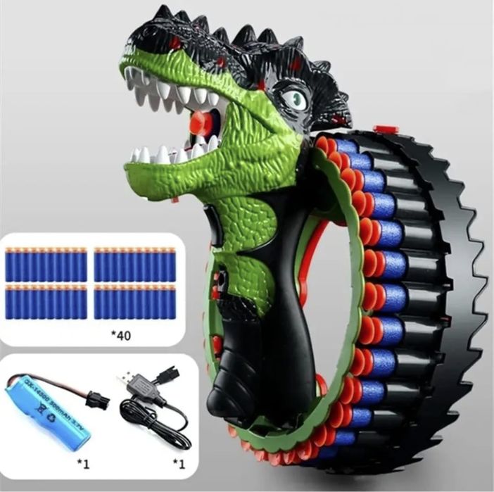 Бластер Дракон с мягкими пулями