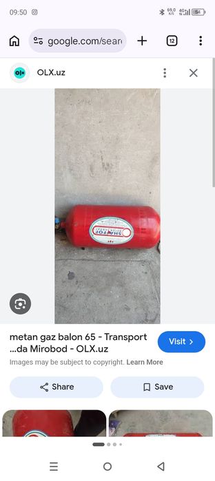 Gaz balon 65 talik