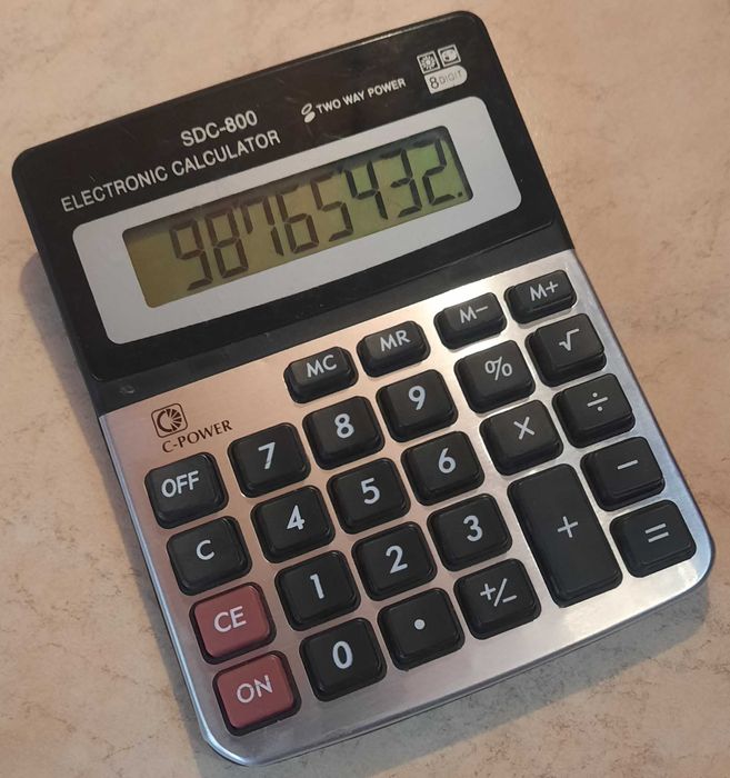Калькулятор Electronic Calculator SDC-800