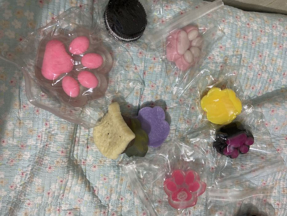 Мягкие игрушки «лапки»