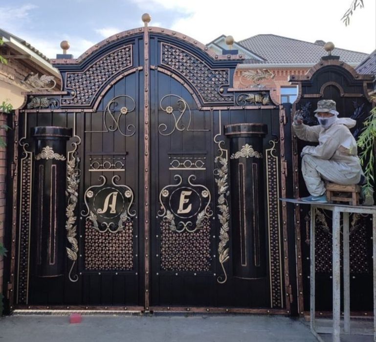 Покраска и установка варот