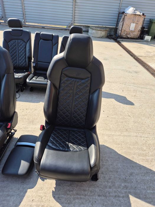 Interior S Line Audi SQ7 4M 2019 cu incalzire scaune scoica