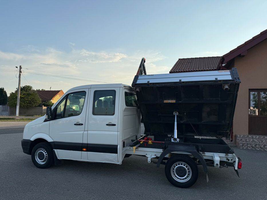 Vw Crafter Basculabil pe 3 parti  2010 2.5TDi  Euro 4