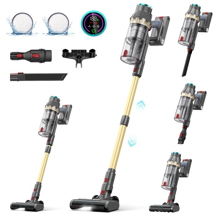 Мощна 550W безкабелна прахосмукачка Linkifly XT1