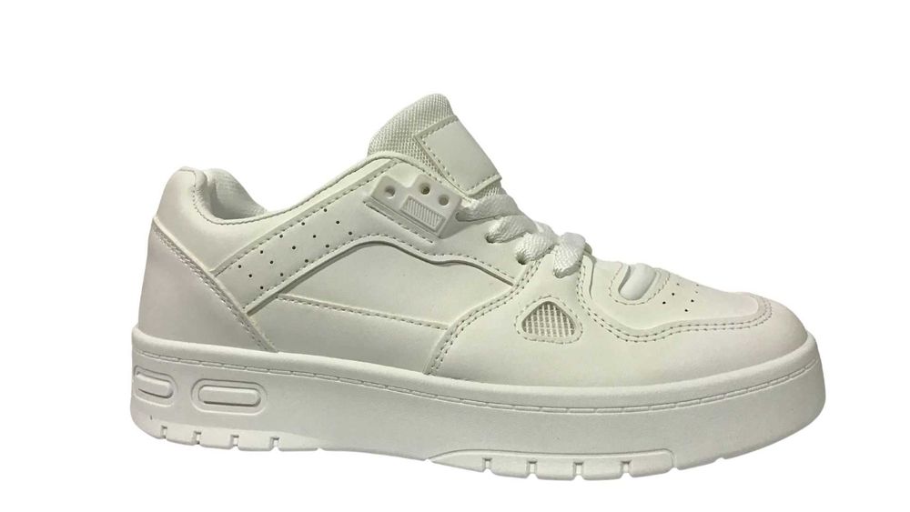 Дамски  бели маратонки-2318