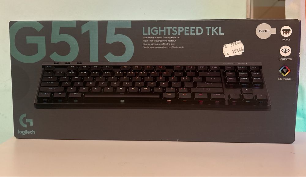 Logitech G515 lightspeed TKL