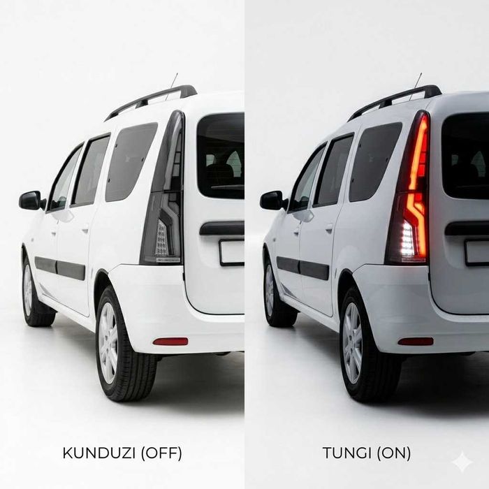 Lada largus  Лада ларгус volvo stil orqa stoplar komplekt