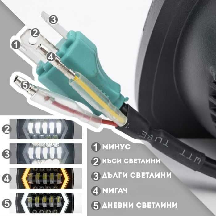 Диоден Халоген, Led Фар