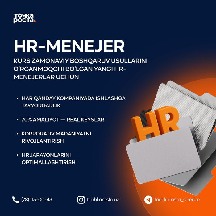 HR-menejer kursi