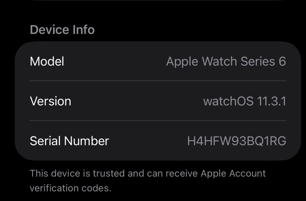 Apple whatch series 6 / Apple whatch SE